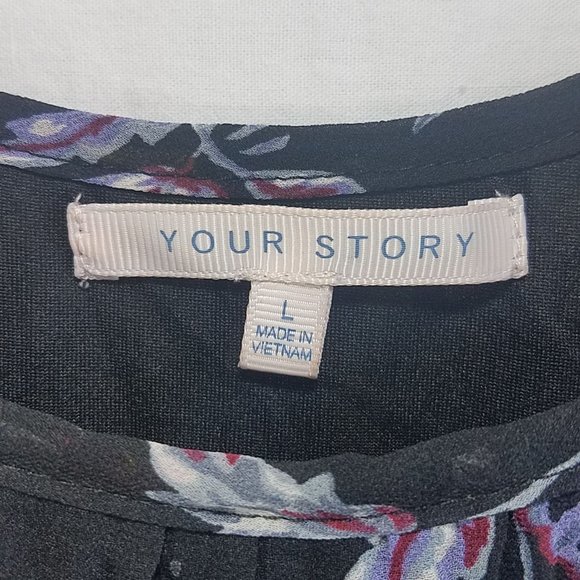 Your Story Chiffon Pleated Cami - Picture 5 of 8